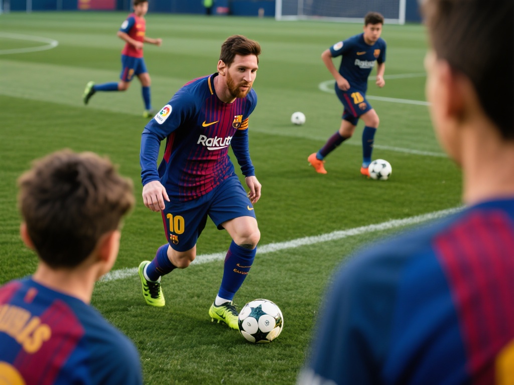 梅西也一直强调“观察”的重要性。足球不仅