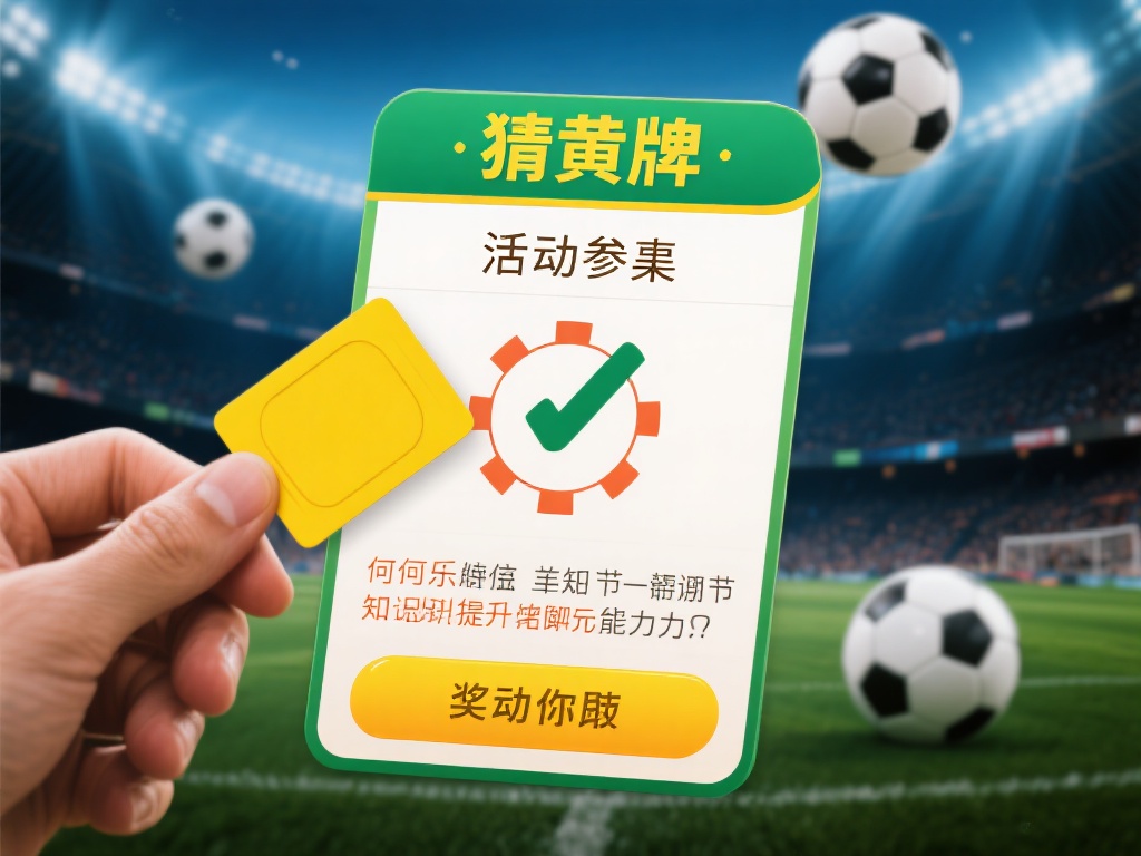 欧洲杯惊喜活动:预测今日比赛黄牌数量赢好礼! 通过参与“猜黄牌”活动,不仅增加了比赛的